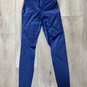 Navy Blue High-Waisted Leggings Size M